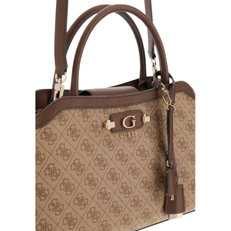 Geantă Damă Guess – Maro / Nude cu Monogramă [4]