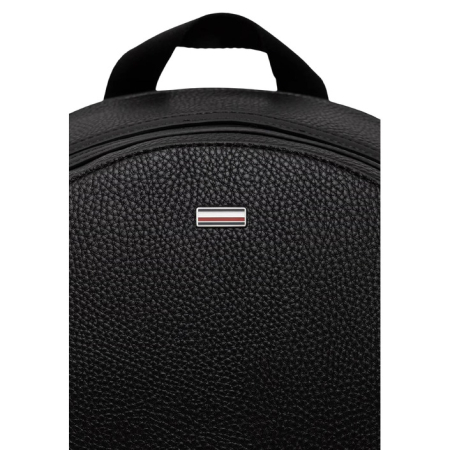 Rucsac bărbați Tommy Hilfiger – Negru, Textură Granulată cu Buzunar Frontal [4]