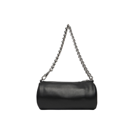 Geantă Damă Tommy Jeans Neagră – Mini Barrel Bag cu Lanț [1]