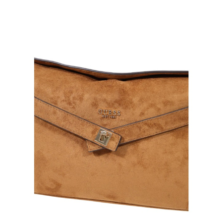 Geantă Damă Guess – Maro Cognac, Piele întoarsă [4]
