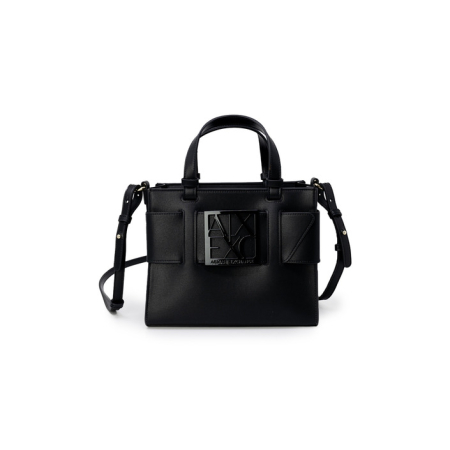 Genți - Geantă Damă Armani Exchange Neagră – Mini Tote