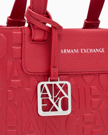 Armani Exchange - geantă damă, roșie [4]