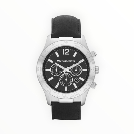 Ceas Bărbătesc - Ceas bărbați Michael Kors Layton MK8215, piele naturală, quartz