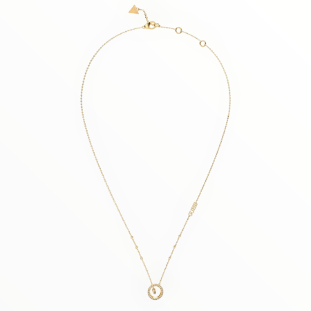 Bijuterii - Colier damă GUESS LOVE GU151L1X2-F12, auriu/alb, cristale