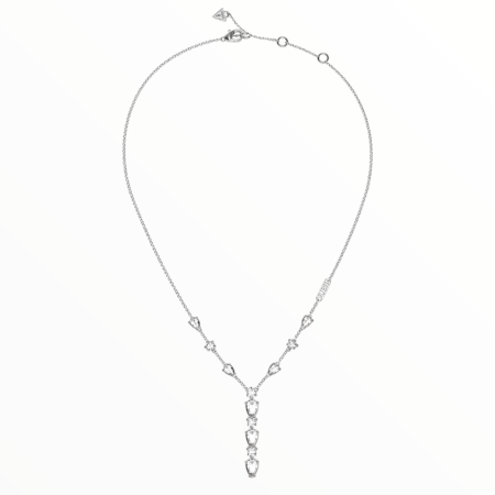 Bijuterii - Colier damă GUESS Wonderlights JUBN04408JWRHT-U, argintiu, cristale