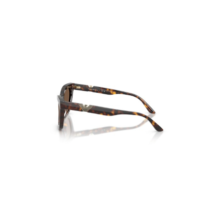 Emporio Armani - Ochelari-de-Soare Femeie, Cat-eye, Maro [4]