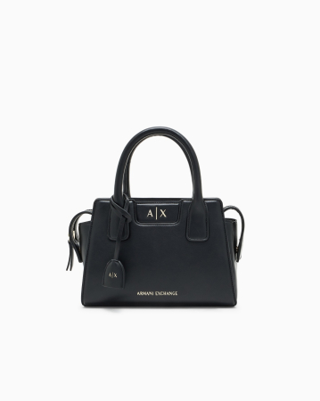 Geantă Armani Exchange cu Logo și Baretă de Umăr [7]