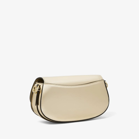 Geantă damă Michael Kors Mila Small Metallic Leather Shoulder Bag, piele metalizată [2]
