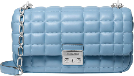 Genți - Geantă damă Michael Kors Tribeca, piele chambray, crossbody