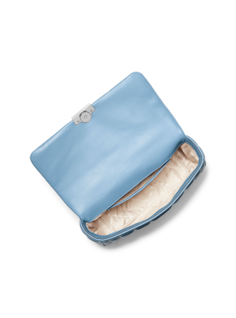Geantă damă Michael Kors Tribeca, piele chambray, crossbody [1]