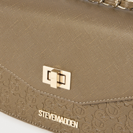 Geantă damă Steve Madden BKOEN, olive, detalii aurii [3]