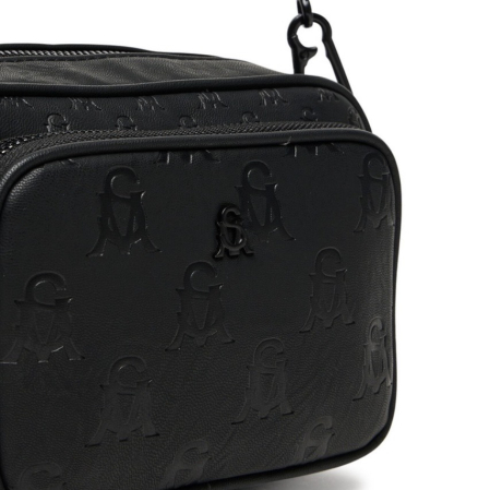 Geantă damă Steve Madden Blolla, neagră, crossbody cu fermoar [1]