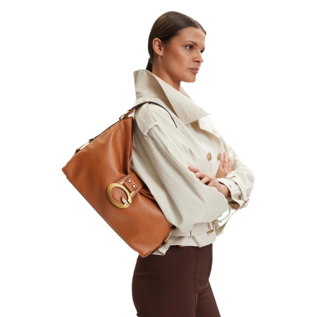 Geantă de Umăr Dama GUESS CAMDEN  – Maro Cognac, LARGE [1]