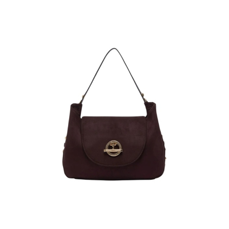 Genți - LIU JO - BOSTON BAG, textură de piele întoarsă, mov