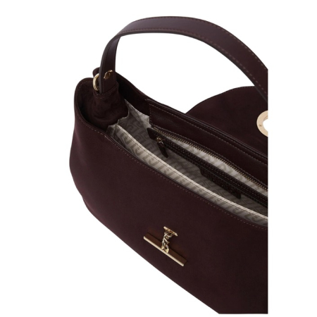 LIU JO - BOSTON BAG, textură de piele întoarsă, mov [4]