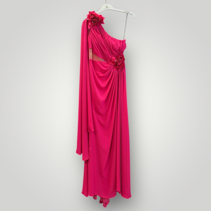 Rochie Fluidă Fucsia [2]