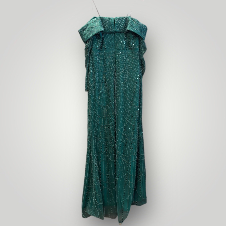 ochie Elegantă, Căzuta pe Umeri, din Plasă Brodată cu Mărgele [2]