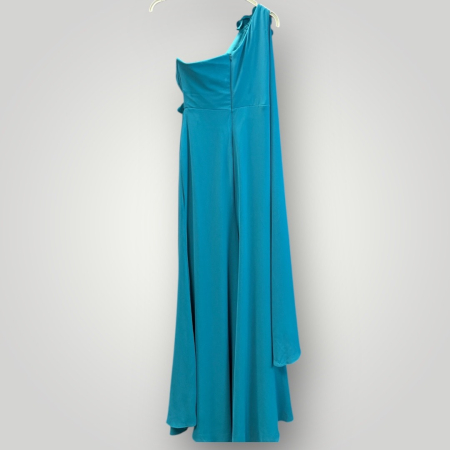 Rochie Fluidă Albastru Turcoaz [3]