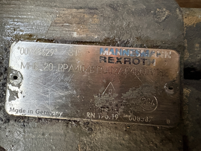 Ansamblu cutie de transfer cu hidromotor Sennebogen / Rexroth 2HL-100 - Sennebogen [5]