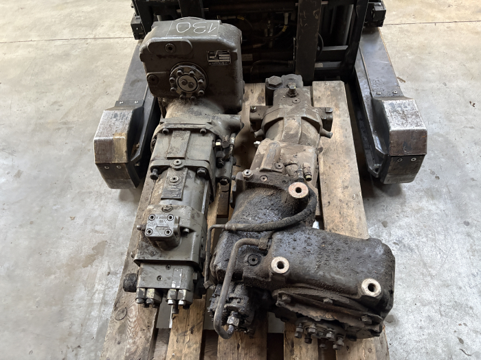Ansamblu cutie de transfer cu hidromotor Sennebogen / Rexroth 2HL-100 - Sennebogen [2]