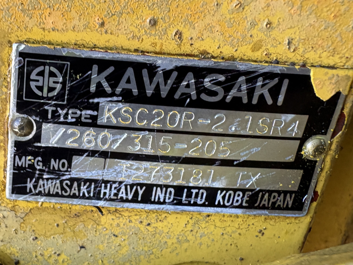 Ansamblu Hidromotor Kawasaki M2X210A0B cu Reductor Kawasaki KSC20R-2.1SR4 - Fiat-Kobelco SK300 [6]
