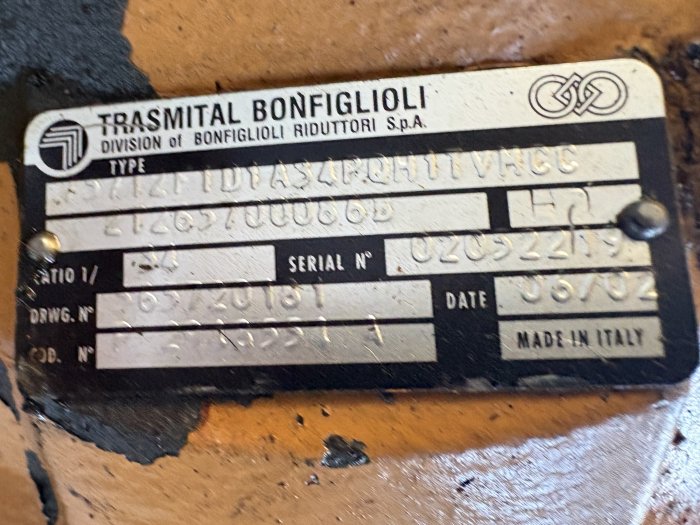 Ansamblu reductor cu hidromotor rotire Bonfiglioli 5712FTD1AS4PQH1TVMCC [2]