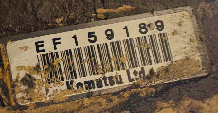 Ansamblu reductor cu hidromotor rotire Komatsu EF159189 [3]