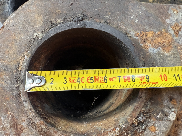 Articulație tip H, diametru interior 105.85mm, lungime 820mm, lățime 520,400mm [4]