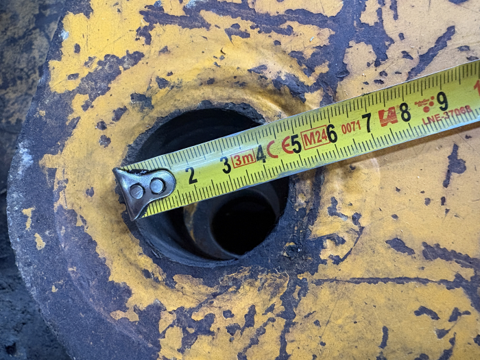 Articulație tip H, diametru interior 45mm, lățime 225mm - JCB 4CX [3]