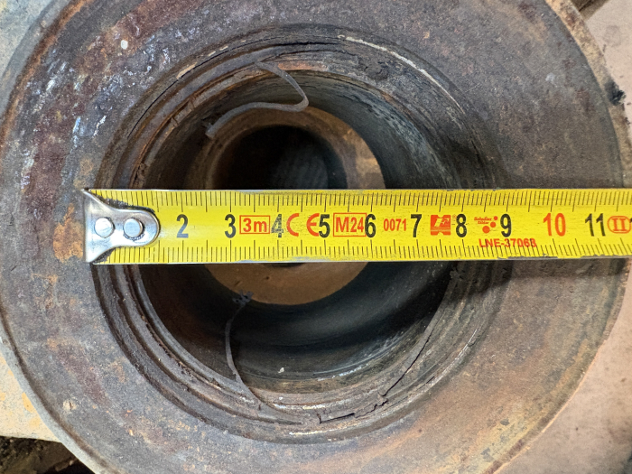 Articulație tip H, diametru interior 70, 90mm, lungime 700mm, lățime 315, 265mm - Volvo L700 [3]