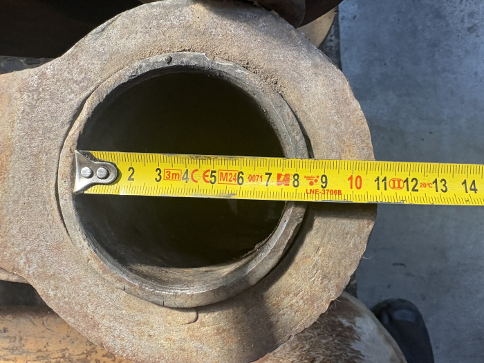 Articulație tip H, diametru interior 75, 80mm, lungime 695mm, lățime 265, 312mm [3]