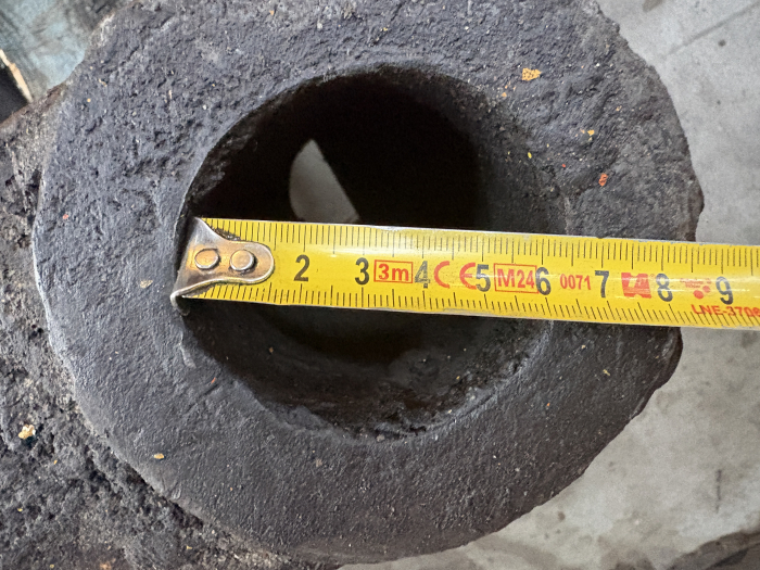 Articulație tip H, diametru interior 80, 65mm, lungime 665mm, lățime 285mm [4]