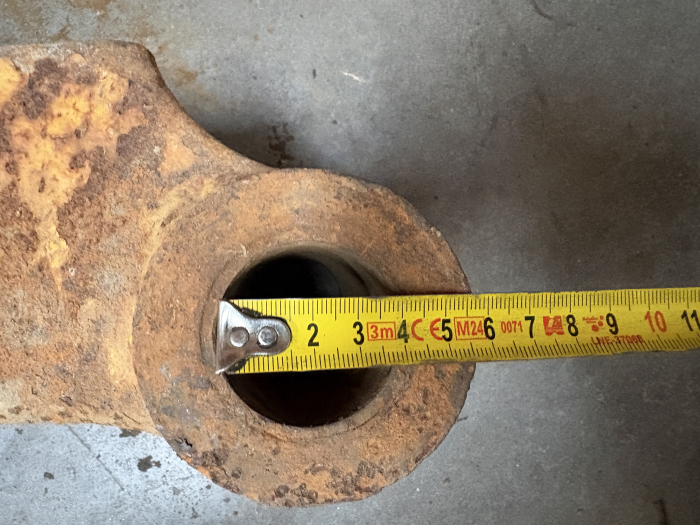 Articulație tip H Komatsu diametru interior 40,40mm, lungime 450mm, lățime 160mm - Komatsu WB93R [4]