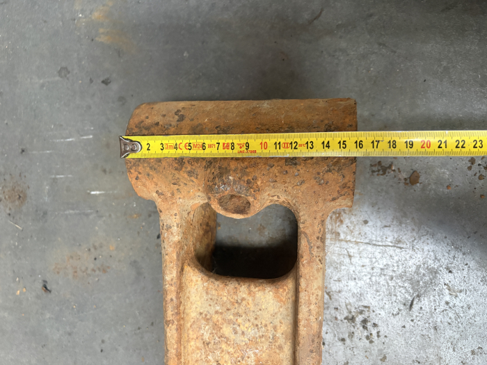 Articulație tip H Komatsu diametru interior 40,40mm, lungime 450mm, lățime 160mm - Komatsu WB93R [6]