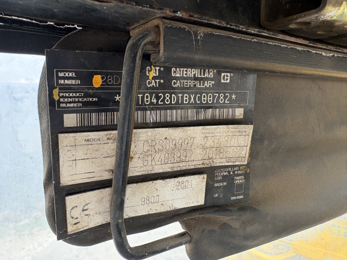 Caterpillar 428D cu motor Cat 3054 - Dezmembrări [5]