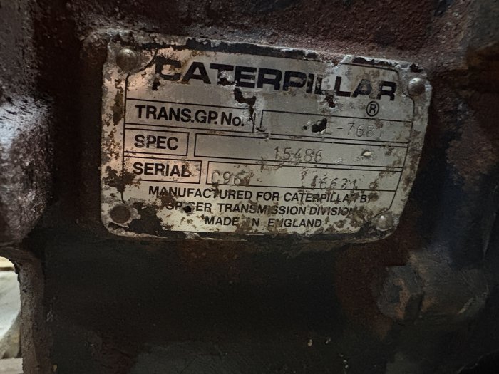 Cutie de viteze Caterpillar 9E-7681 - Caterpillar 428, 438 [6]