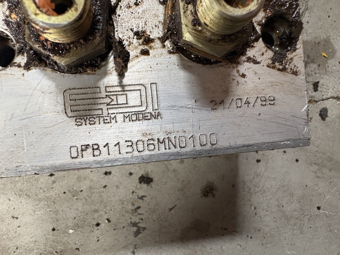 Distribuitor hidraulic EDI System Modena OPB11306MN0100 - 1 secție [2]