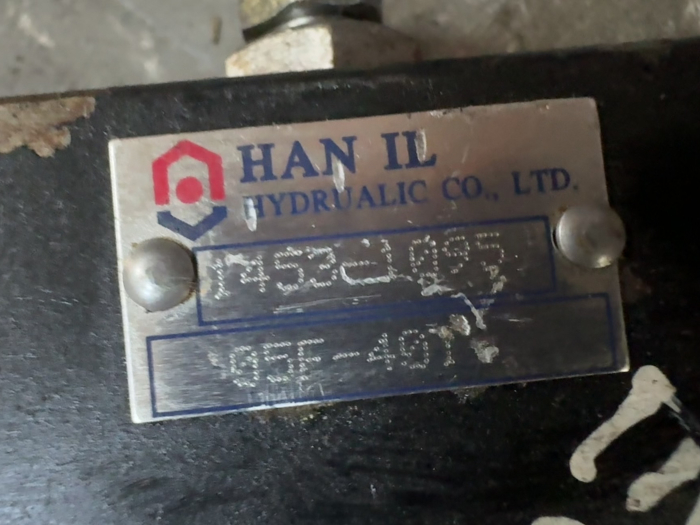 Distribuitor hidraulic HAN IL HYDRUALIC CO., LTD. 05F-401 - 1 secție [2]