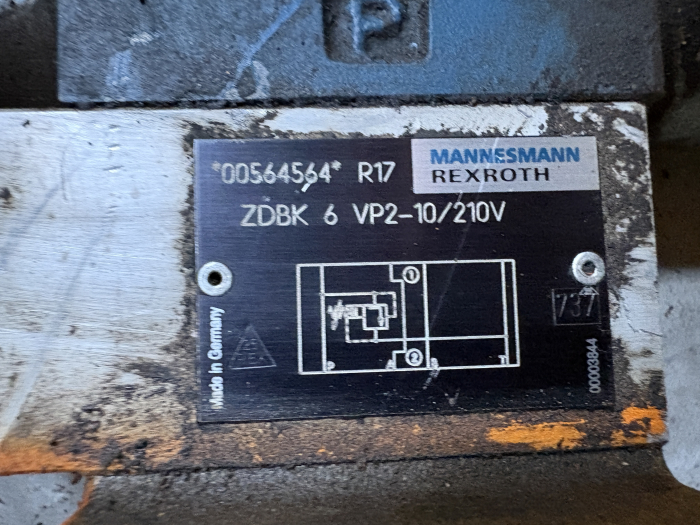 Distribuitor hidraulic Mannesmann Rexroth ZDBK 6 VP2-10/210V [2]