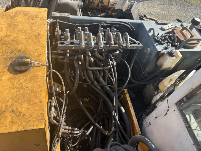 Excavator pe roți Liebherr A 316 Litronic cu graifer – Dezmembrări [2]