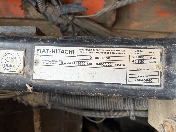 Fiat-Hitachi D180 - Dezmembrări [9]