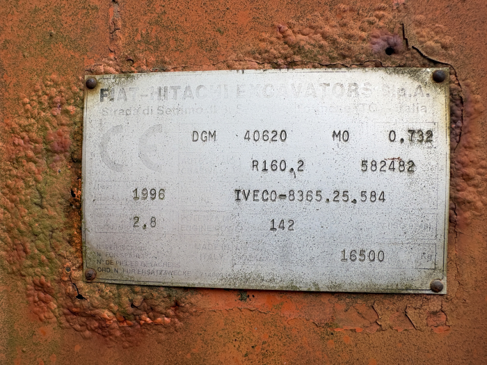 Fiat-Hitachi R160.2 cu motor Isuzu AH-4BG1T - Dezmembrări [4]