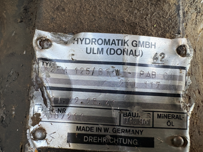 Hidromotor de rotire Hydromatik A2FM 125 [3]