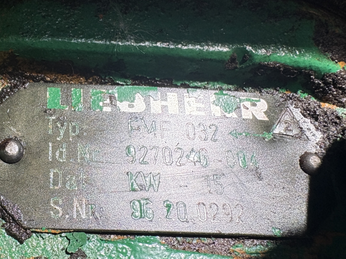 Hidromotor de rotire Liebherr FMF 032 [2]