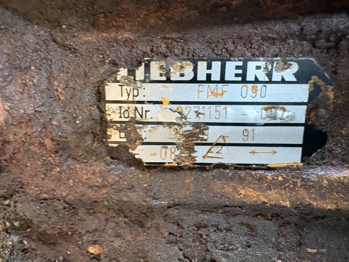 Hidromotor de rotire Liebherr FMF 090 - Liebherr 932 [2]