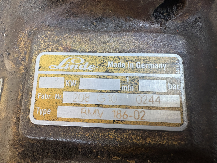 Hidromotor de rotire Linde BMF 186-02 - Liebherr 732 [3]