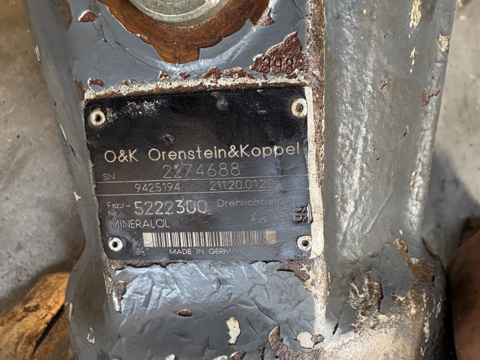 Hidromotor de rotire O&K 2274688 - O&K 12,5 [3]