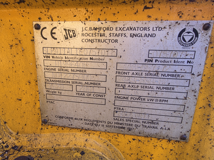 JCB 411 HT cu motor JCB Dieselmax 444 - Dezmembrări [2]