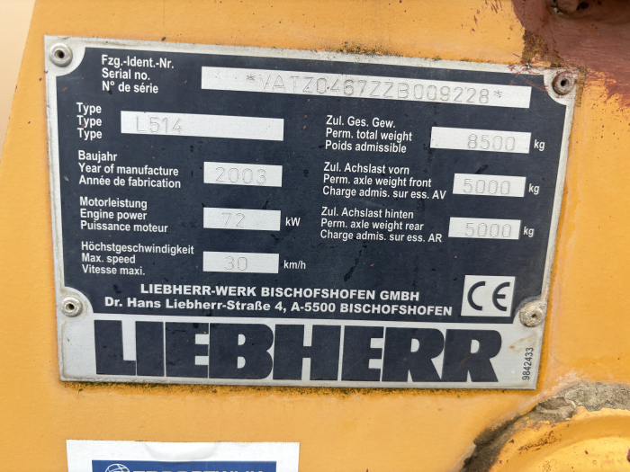 Liebherr 514 cu motor Liebherr D934S - Dezmembrări [4]