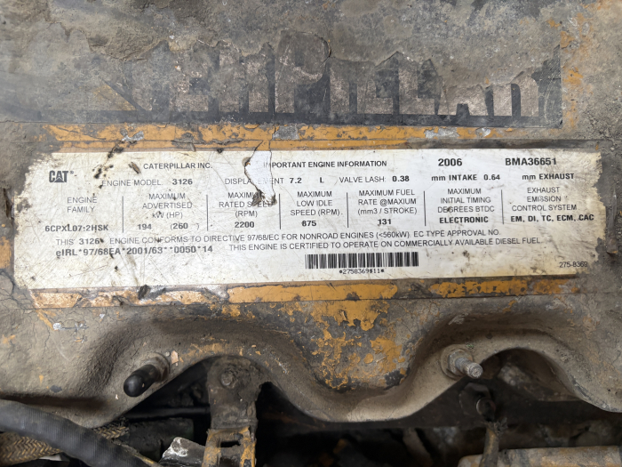 Motor Caterpillar 3126 Complet [6]